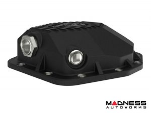 Ford Bronco Rear Differential Cover - Black w/ Machined Fins - aFe